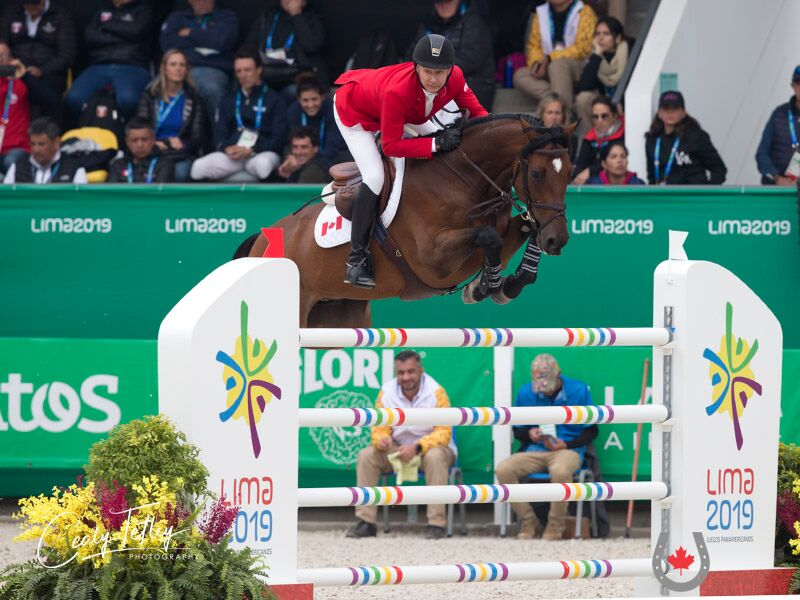 Canadian Show Jumping Team Leaps into Early Third at Lima 2019 Pan Am Games